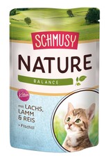 Kattovit Schmusy Natures Menü Kitten Lachs 100g