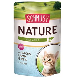 Kattovit Schmusy Natures Menü Kitten Lachs 100g