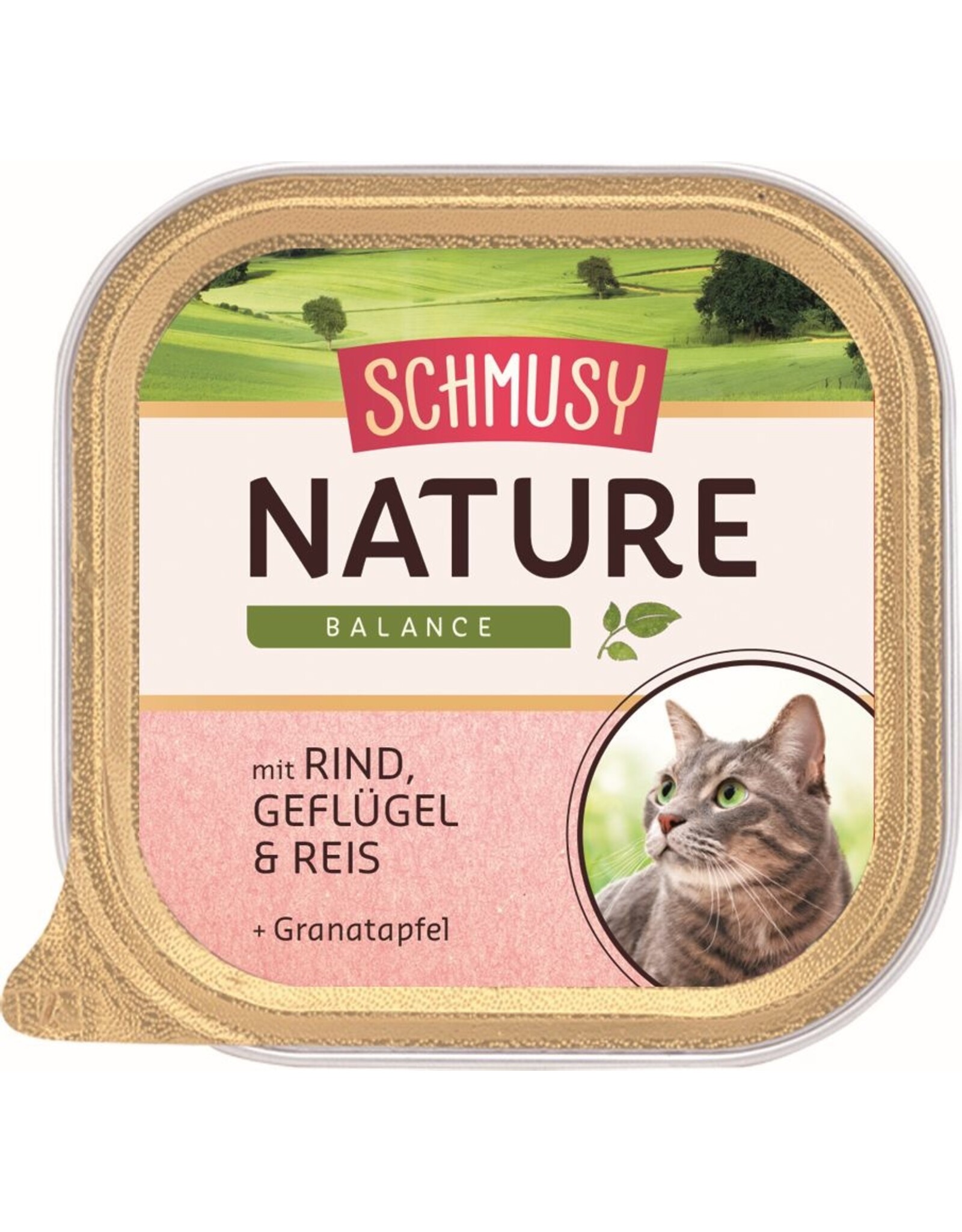 Kattovit Schmusy Natures Menü Rind & Geflügel 100g