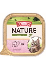 Kattovit Schmusy Natures Menü Pute & Kaninchen 100g