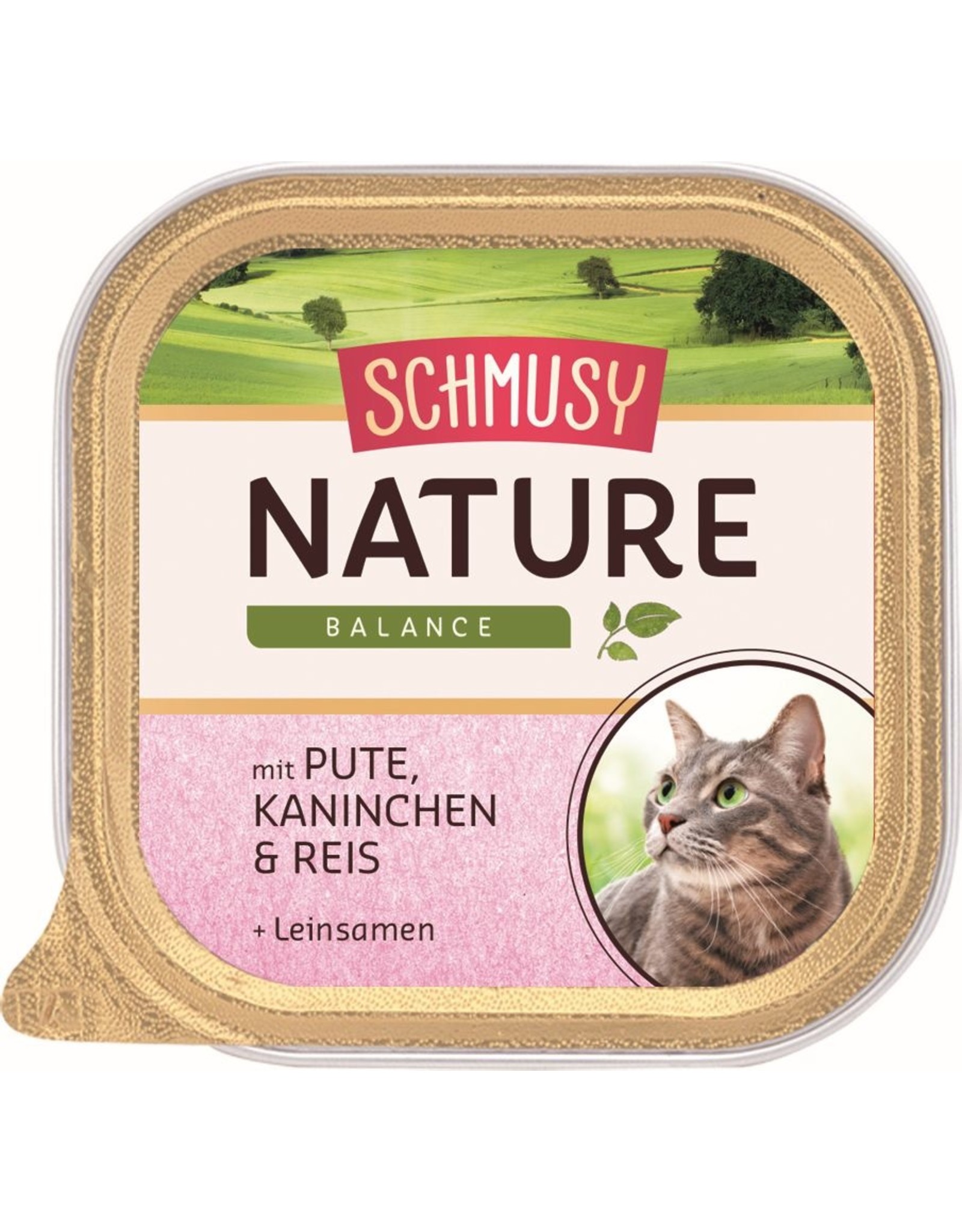 Kattovit Schmusy Natures Menü Pute & Kaninchen 100g