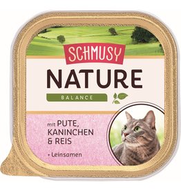 Kattovit Schmusy Natures Menü Pute & Kaninchen 100g