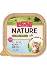 Kattovit Schmusy Natures Menü Kitten Lachs100gS