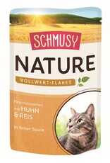 Kattovit Schmusy Vollwert Flakes Huhn & Reis 100gP
