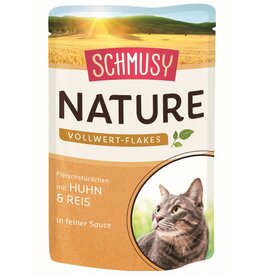 Kattovit Schmusy Vollwert Flakes Huhn & Reis 100gP
