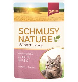 Kattovit Schmusy Vollwert Flakes Pute & Reis 100gP
