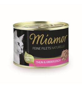 Kattovit Miamor Feine Filets Naturelle Thunfisch & Krebsfleisch 156g Dose