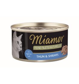 Kattovit Miamor Feine Filets naturelle Thun & Shrimps 80g