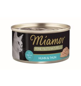 Kattovit Miamor Feine Filets Naturelle Huhn & Thunfisch 80g