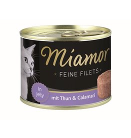 Kattovit Miamor Feine Filets Thunfisch & Calamari 185g Dose