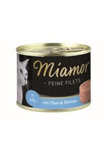 Kattovit Miamor Feine Filets Thunfisch & Shrimps 185g Dose