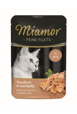Kattovit Miamor Feine Filets Thunfisch in Lachsjelly 100g