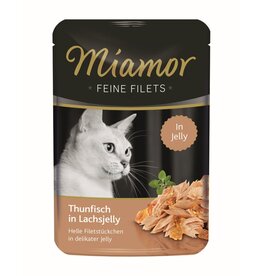 Kattovit Miamor Feine Filets Thunfisch in Lachsjelly 100g