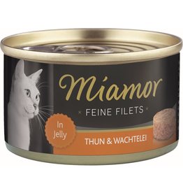 Kattovit Miamor Feine Filets Thunfisch & Wachtelei 100g