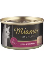 Kattovit Miamor Feine Filets Huhn, Schinken & Reis 100g