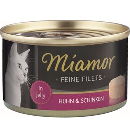 Kattovit Miamor Feine Filets Huhn, Schinken & Reis 100g