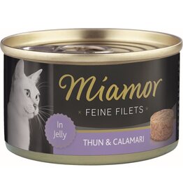 Kattovit Miamor Feine Filets Heller Thunfisch & Calamari 100g