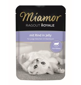 Kattovit Miamor Ragout Royale Kitten mit Rind 100g