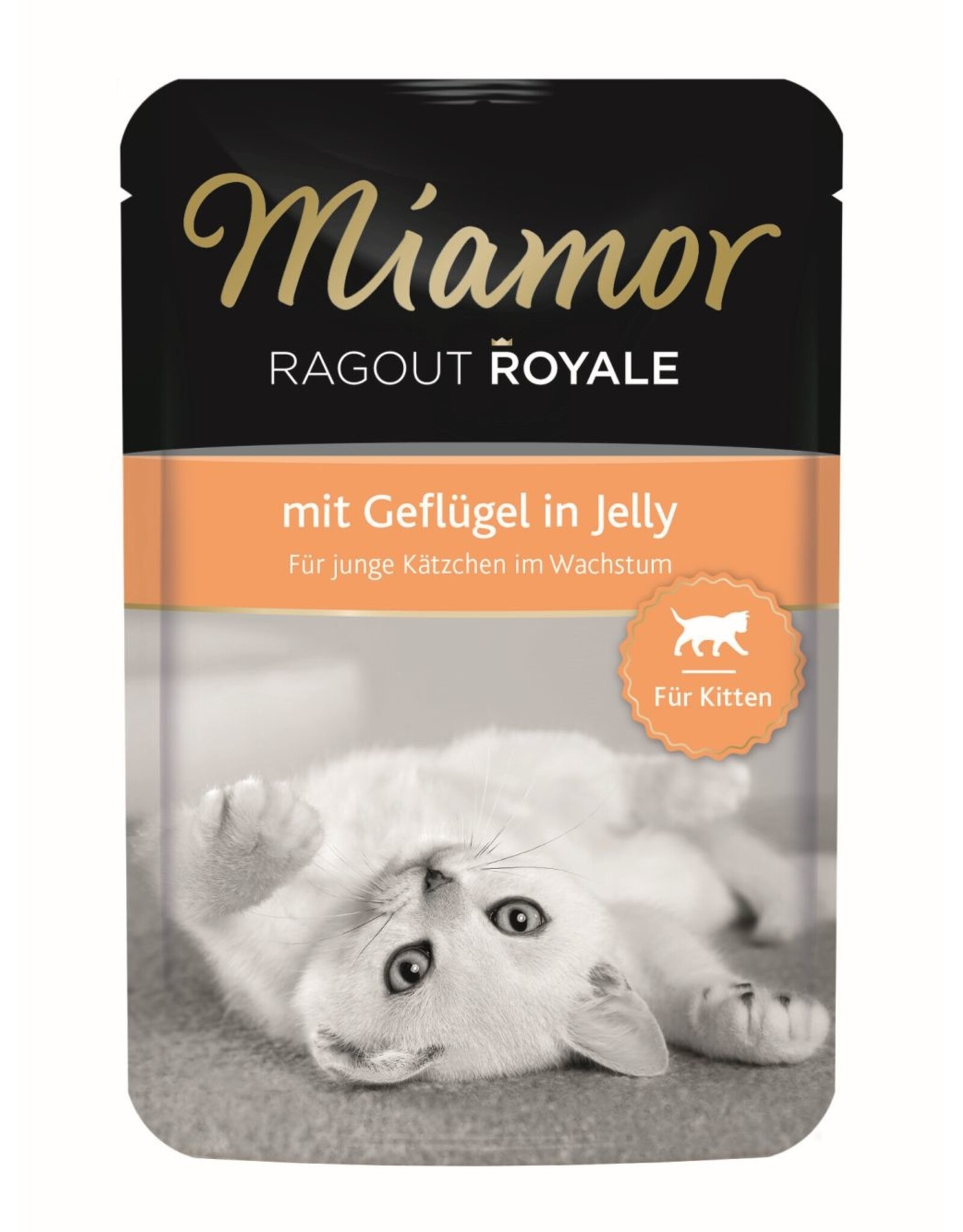 Kattovit Miamor Ragout Royale Kitten mit Geflügel 100g