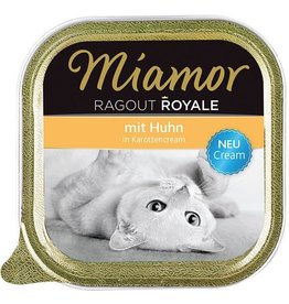 Kattovit Miamor Ragout Royale Cream Huhn in Karottencream 100g Schale