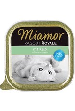 Kattovit Miamor Ragout Royale Cream Kalb in Tomatencream 100g Schale