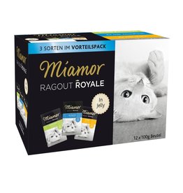 Kattovit Miamor Ragout Royal Jelly Miltipack 12x100g Frischebeutel