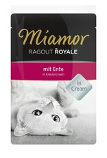 Kattovit Miamor Ragout Royale Ente in Kräutercream 100g