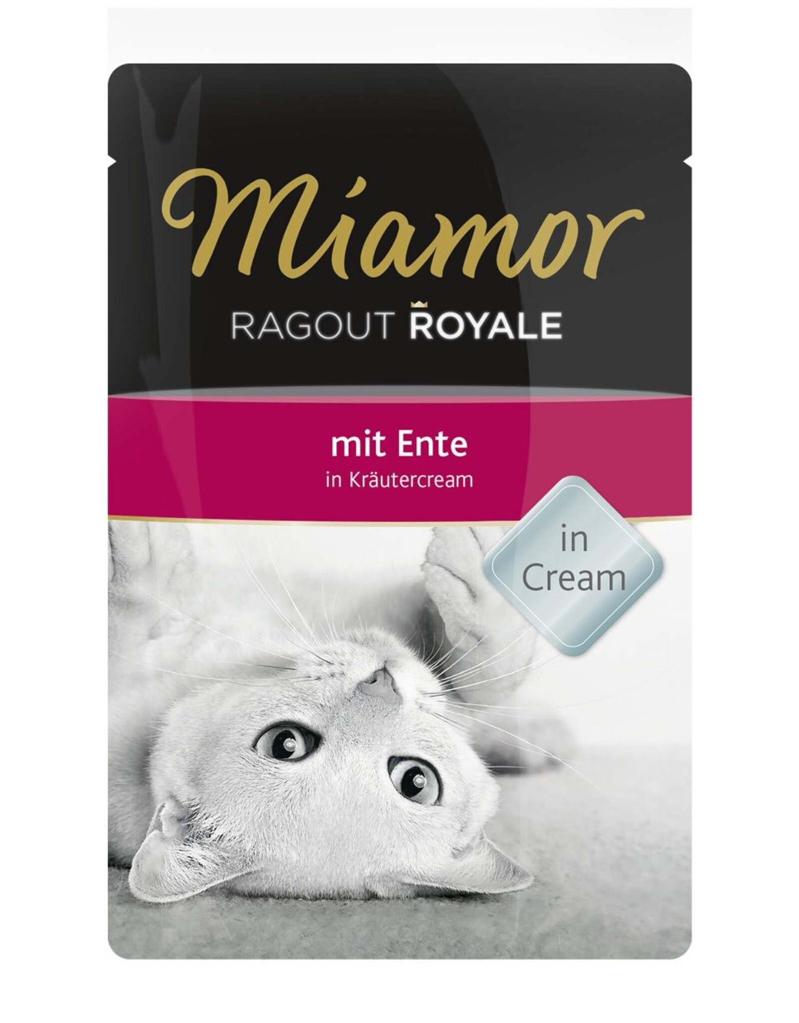 Kattovit Miamor Ragout Royale Ente in Kräutercream 100g
