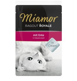 Kattovit Miamor Ragout Royale Ente in Kräutercream 100g