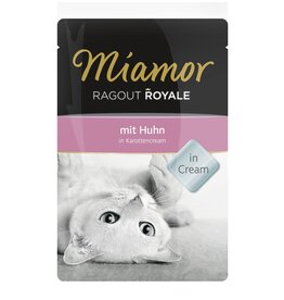 Kattovit Miamor Ragout Royale Huhn in Karottencream 100g