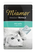Kattovit Miamor Ragout Royale Lachs in Joghurtcream 100g