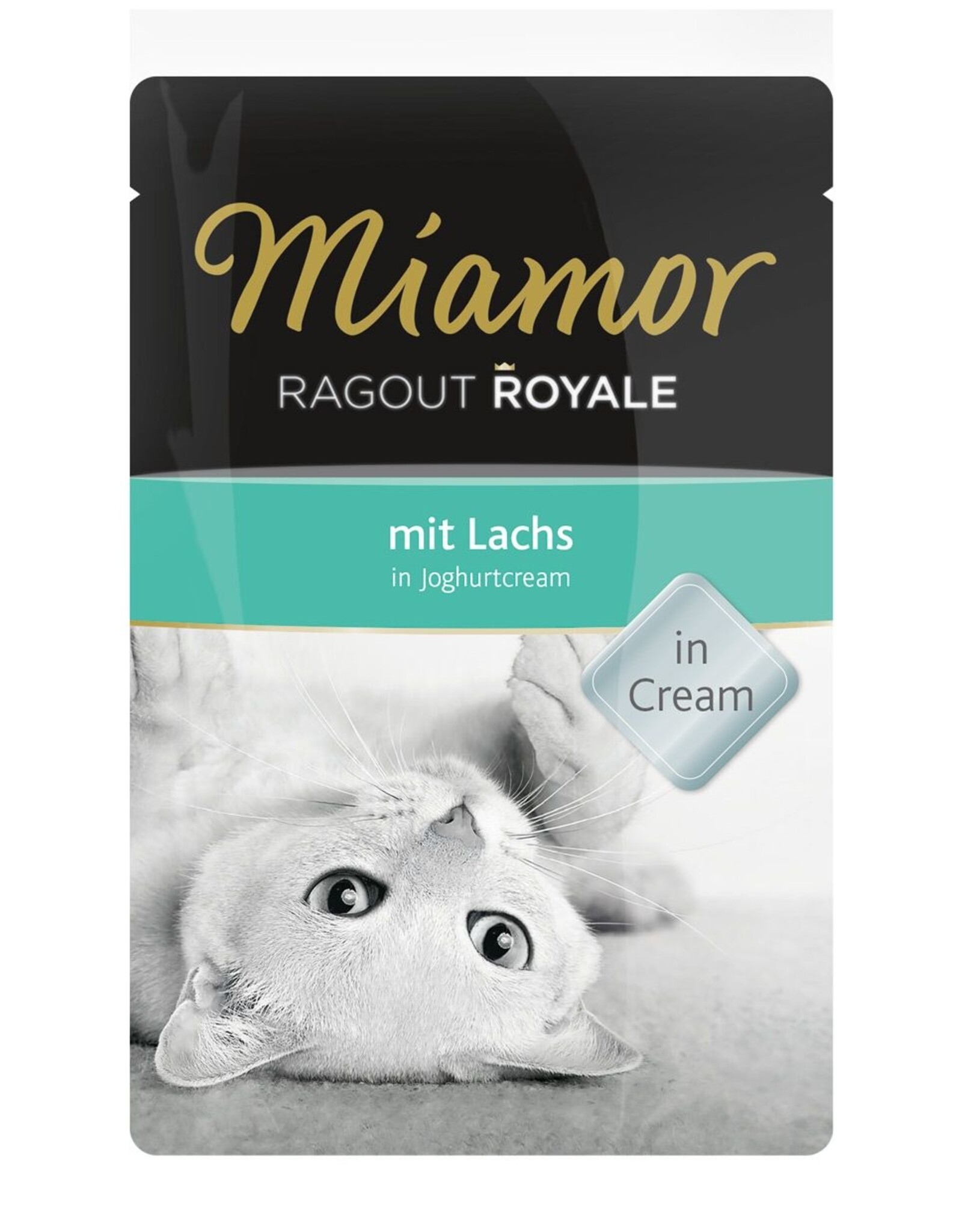 Kattovit Miamor Ragout Royale Lachs in Joghurtcream 100g