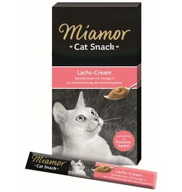 Kattovit Miamor Cat Snack Lachs-Cream 6x15g