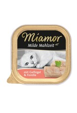 Kattovit Miamor Milde Mahlzeit Geflügel & Forelle 100g