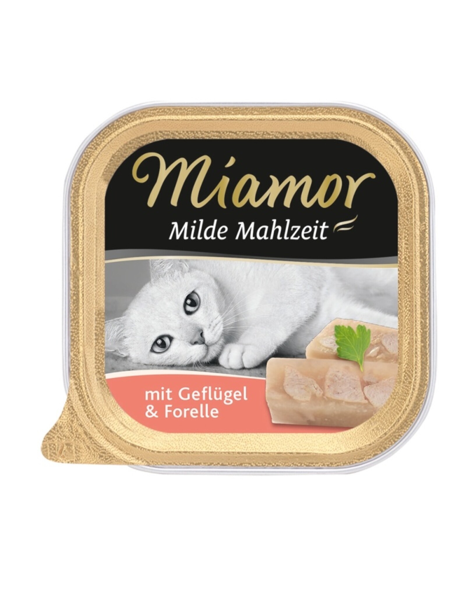 Kattovit Miamor Milde Mahlzeit Geflügel & Forelle 100g