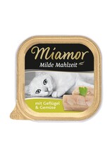 Kattovit Miamor Milde Mahlzeit Geflügel & Gemüse 100g