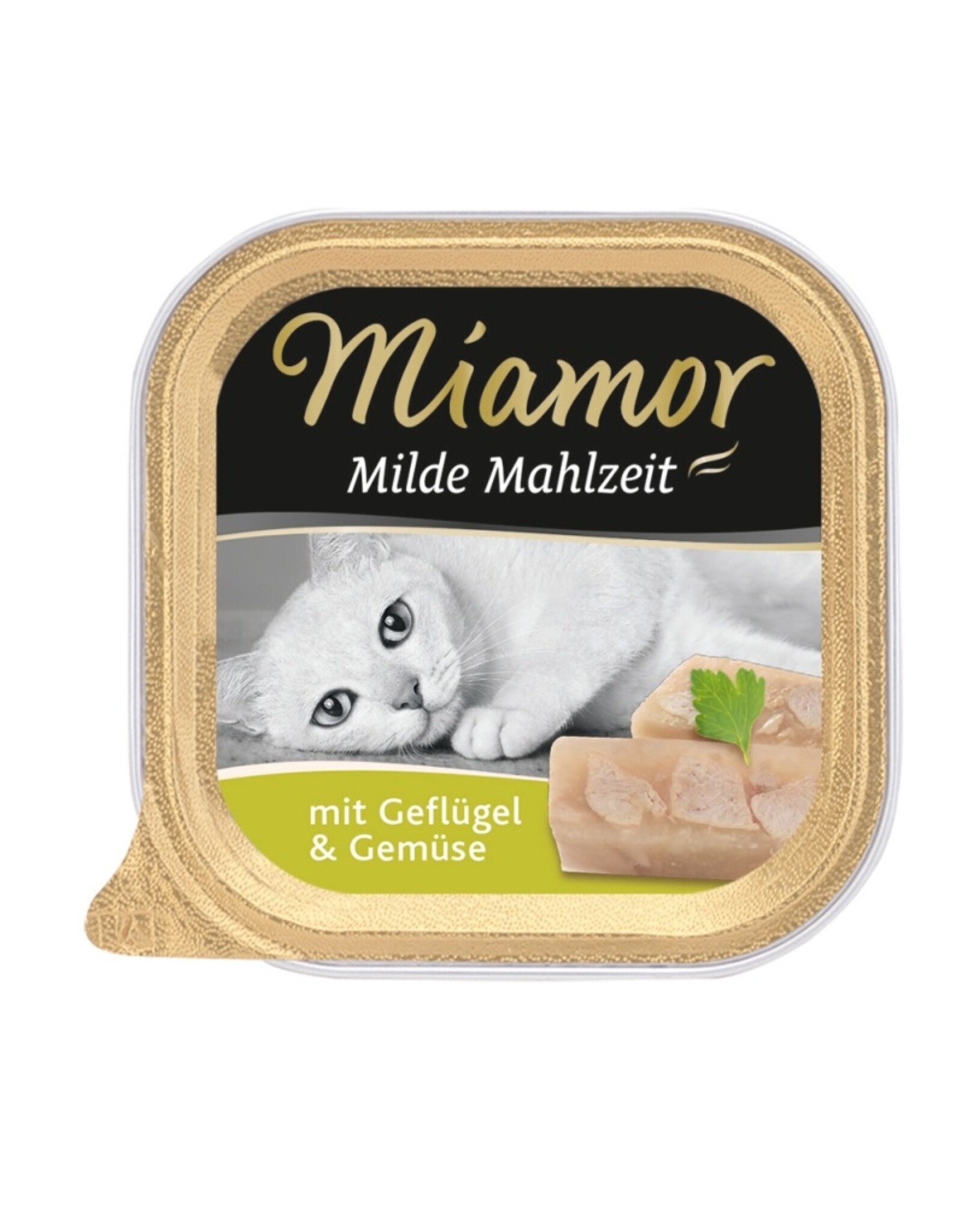 Kattovit Miamor Milde Mahlzeit Geflügel & Gemüse 100g