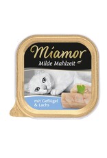 Kattovit Miamor Milde Mahlzeit Geflügel & Lachs 100g