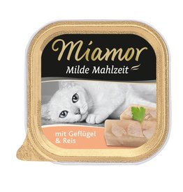 Kattovit Miamor Milde Mahlzeit Geflügel & Reis 100g