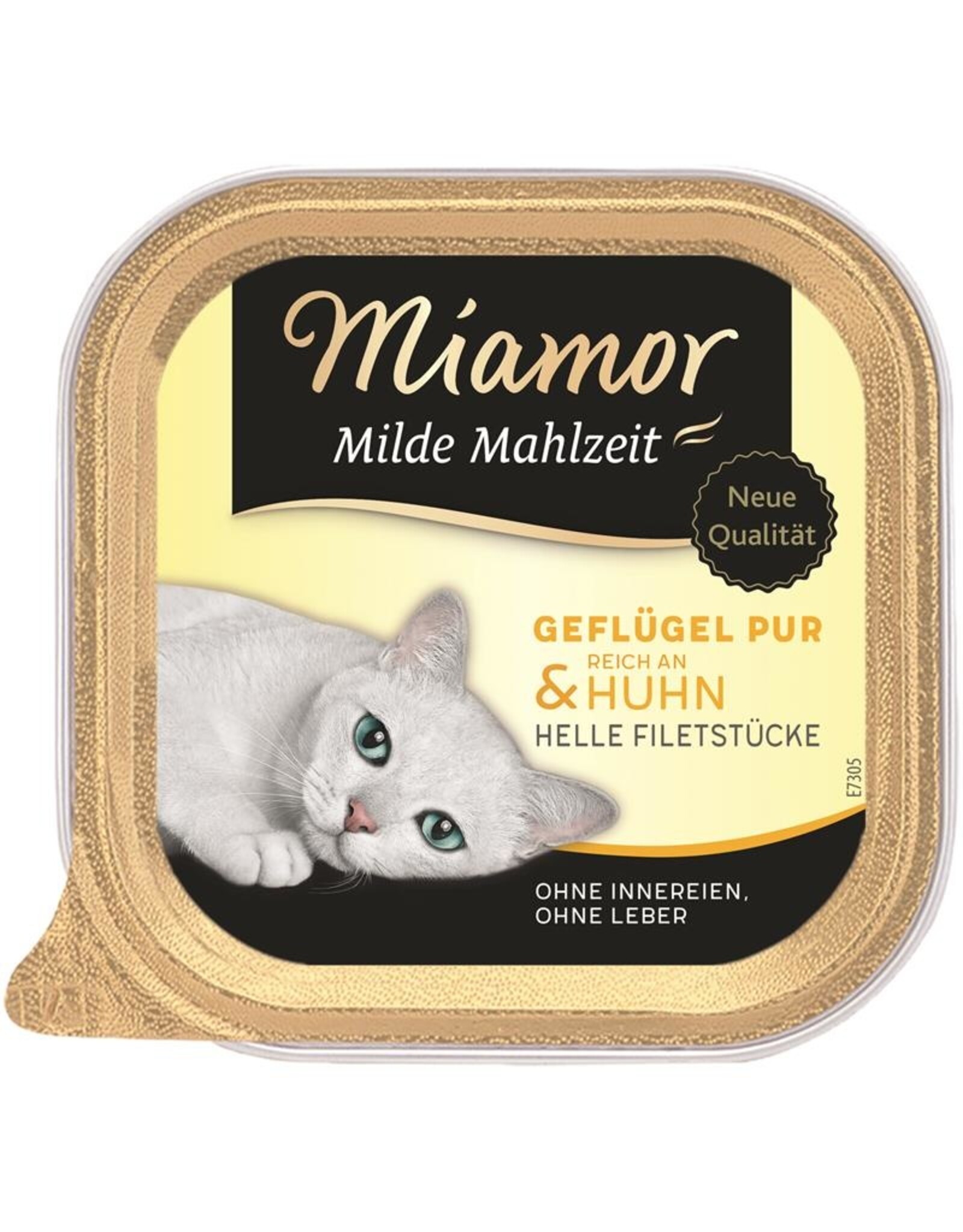 Kattovit Miamor Milde Mahlzeit Geflügel & Huhn 100g