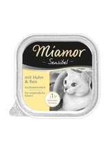 Kattovit Miamor Schale Sensibel Huhn & Reis 100g
