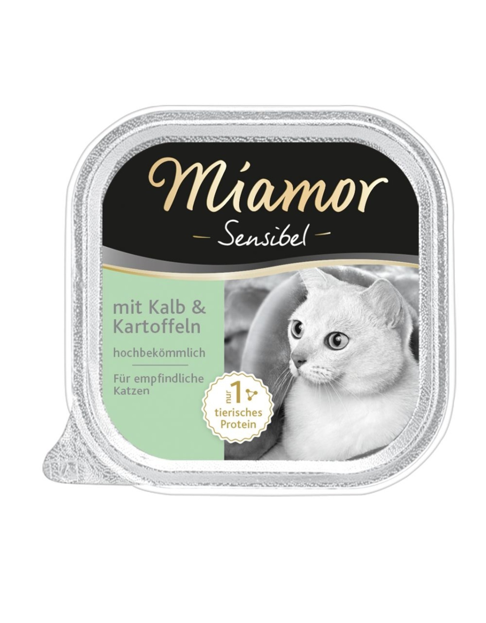 Kattovit Miamor Schale Sensibel Kalb & Kartoffel 100g