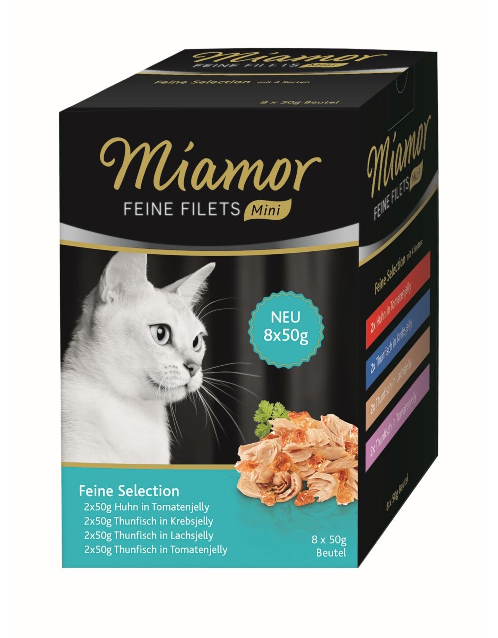 Kattovit Miamor Feine Filets Mini Multibox 2 8x50g