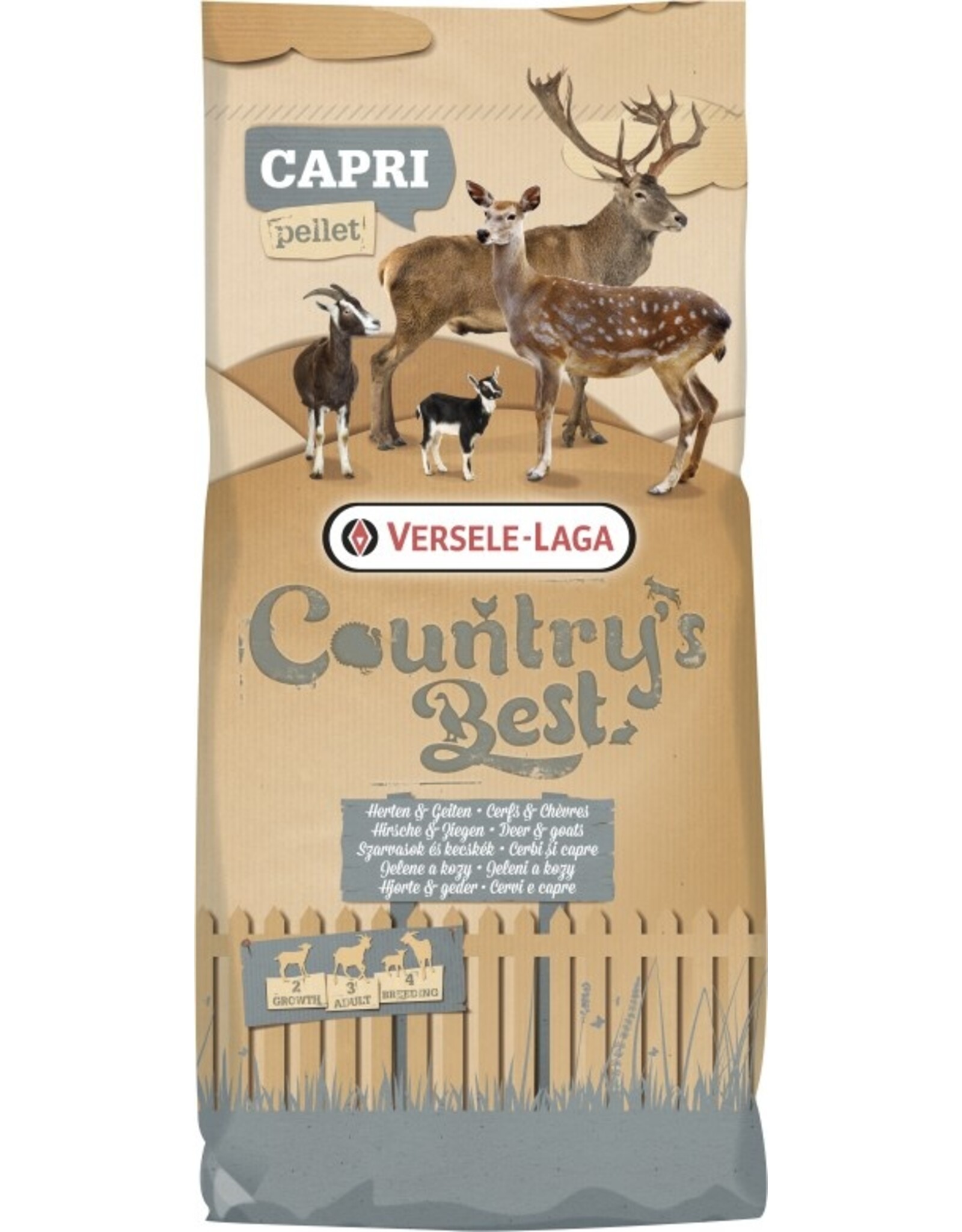 Versele-Laga Countrys Best CAPRINA 3 & 4 Pellet 20kg