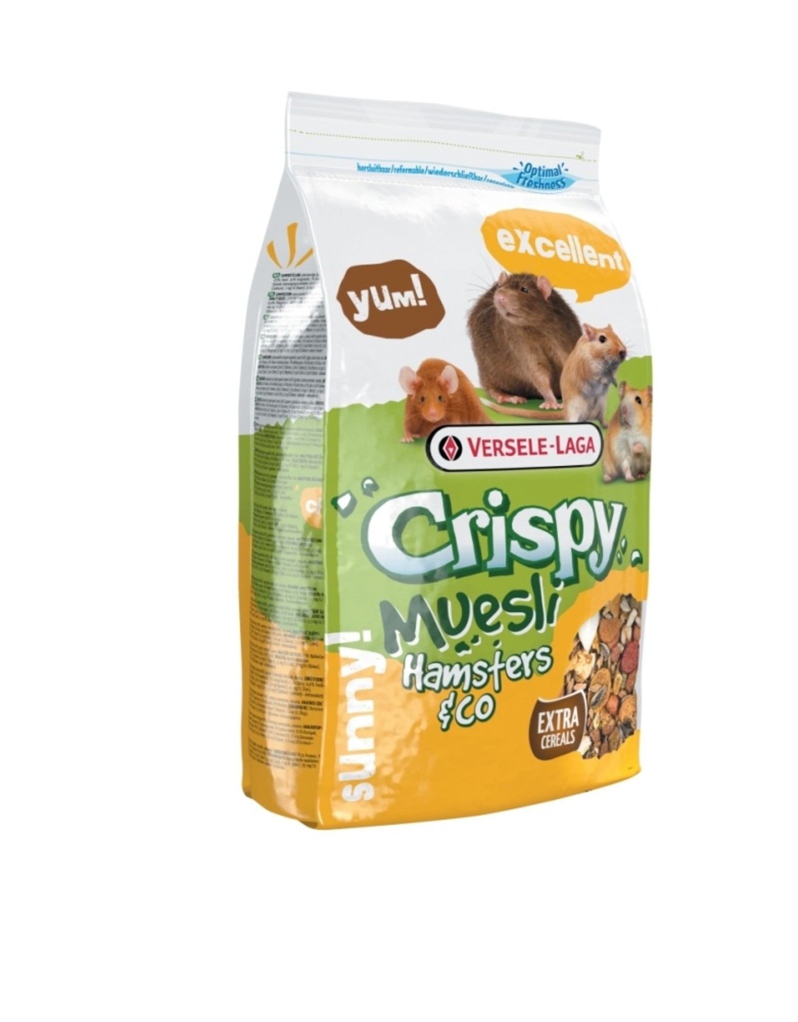 Versele-Laga Crispy Muesli - Hamsters & Co