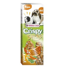Versele-Laga Crispy Sticks Kaninchen-Meerschweinchen Karotte & Petersilie 2 Stück 110g