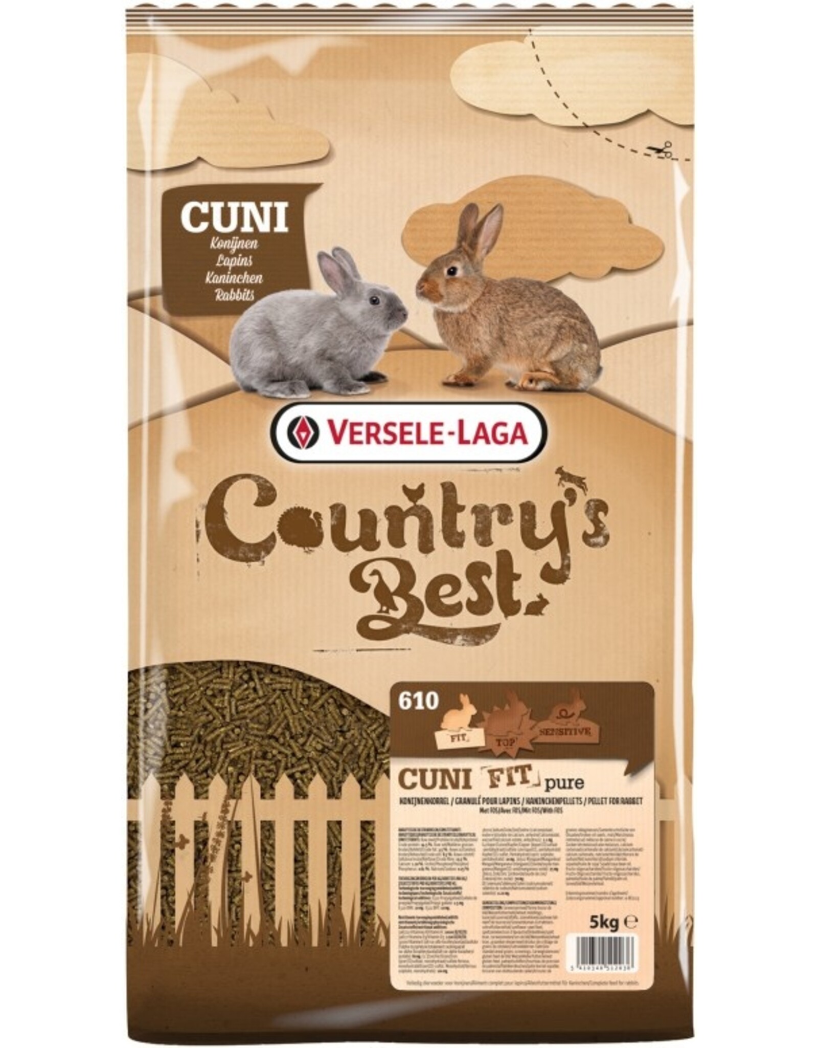 Versele-Laga Countrys Best CUNI FIT Pure