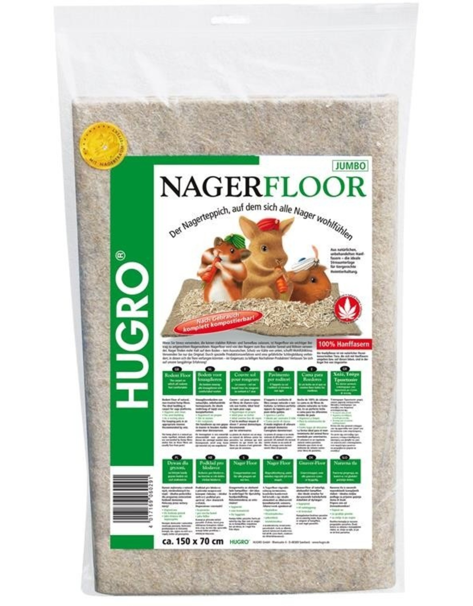 HUGRO Hugro Nagerfloor Jumbo, 1 Stück