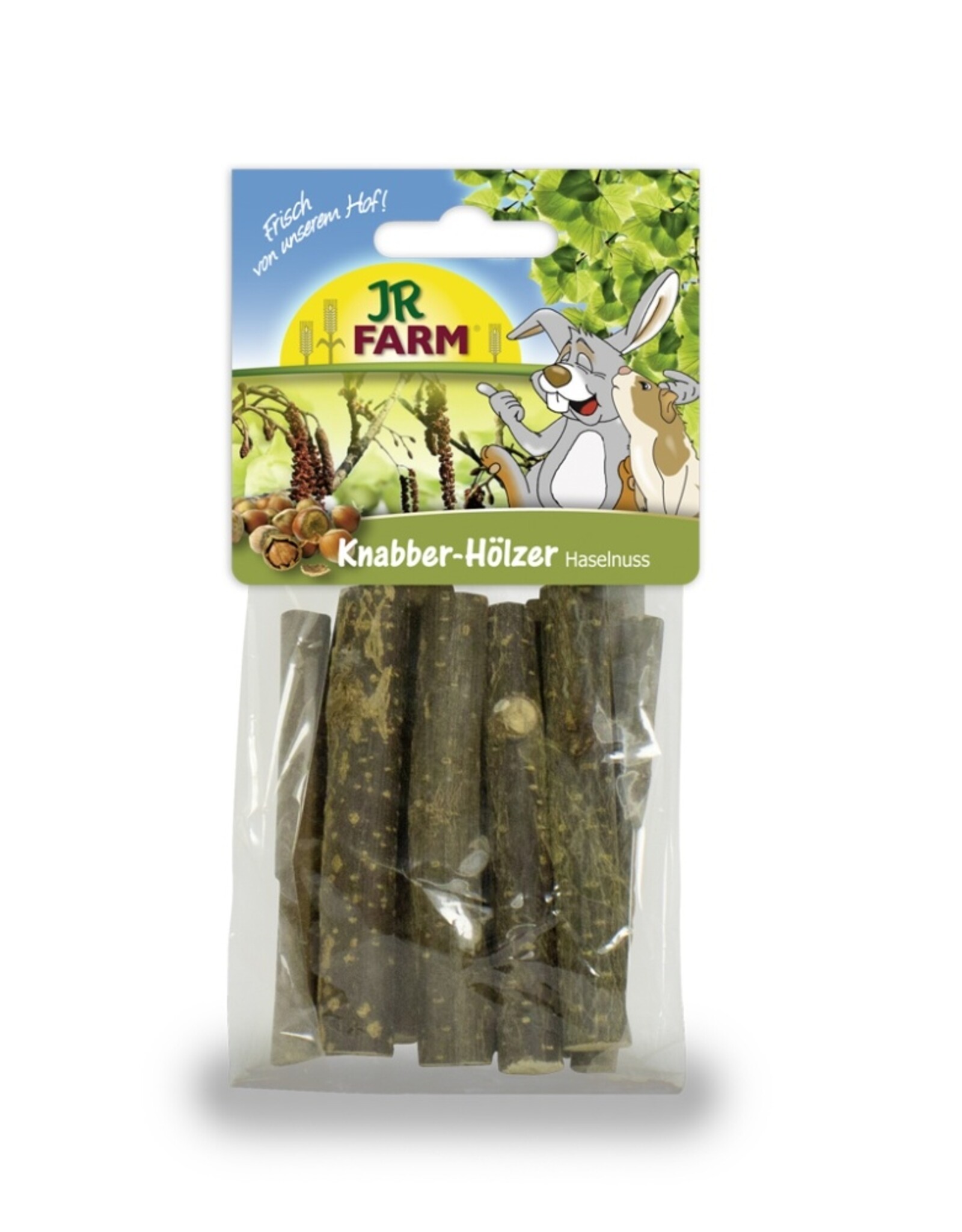JR Farm 8x JR Farm Knabber-Hölzer Haselnuss 40 g