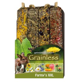 JR Farm 4x JR Farm Grainless FARMYs XXL 4er 450g